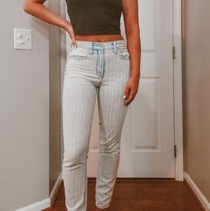 American eagle jeans size 2 vintage stripe